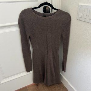 Monrow Sweater Dress (brown)